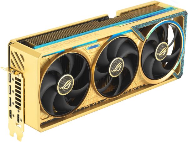ASUS ROG Astral GeForce RTX 5090 Dhahab OC Edition Graphics Card, 32GB GDDR7, Gold, 90YV0LW6-M0NM00 - Image 4