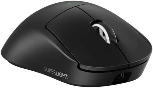 Logitech PRO X SUPERLIGHT 2 DEX LIGHTSPEED Wireless Gaming Mouse, Hero Sensor 2, Up To 95 Hours Battery, Black, 910-007358 - Image 3