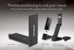 NETGEAR Nighthawk WiFi 6E USB 3.0 Adapter (A8000) | AXE3000 Tri-Band Wireless Gigabit Speed (Up to 3Gbps) | New 6GHz Band | for Windows PC, A8000-100PAS - Image 5