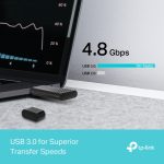 TP-Link Archer TX20U AX1800 Dual Band Wi-Fi 6 Wireless USB Adapter, Black - Image 5