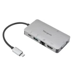 Targus USB-C DP Alt Mode Single Video 4K HDMI/VGA Docking Station with 100W PD Pass-Thru, DOCK419 - Image 2