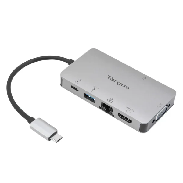 Targus USB-C DP Alt Mode Single Video 4K HDMI/VGA Docking Station with 100W PD Pass-Thru, DOCK419 - Image 2