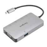 Targus USB-C DP Alt Mode Single Video 4K HDMI/VGA Docking Station with 100W PD Pass-Thru, DOCK419 - Image 5