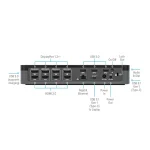 Targus USB-C™ Universal Quad 4K (QV4K) Docking Station with 100W Power Delivery, DOCK570EUZ - Image 9