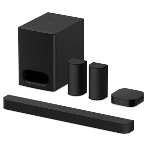 Sony BRAVIA Theatre System 6, 5.1ch Home Theatre System, 1000 W total power output, Dolby Atmos®/DTS:X®, Black, HT-S60