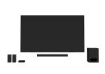 Sony BRAVIA Theatre System 6, 5.1ch Home Theatre System, 1000 W total power output, Dolby Atmos®/DTS:X®, Black, HT-S60 - Image 8