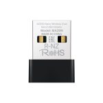 Mercusys MA20N AC650 Nano Wireless Dual Band USB Adapter, Black