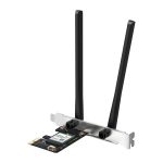 Mercusys MA80XE AX3000 Wi-Fi 6 Bluetooth 5.3 PCIe Adapter, Black