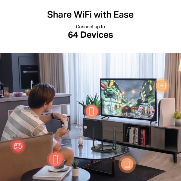 Mercusys MB235-4G 4G+ Cat6 AC1200 Wireless Dual Band Gigabit Router, Black - Image 8