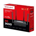 Mercusys MR25BE BE3600 Dual Band Wi-Fi 7 Router, Black - Image 10