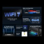 Mercusys MR25BE BE3600 Dual Band Wi-Fi 7 Router, Black - Image 3