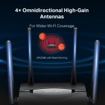 Mercusys MR25BE BE3600 Dual Band Wi-Fi 7 Router, Black - Image 5