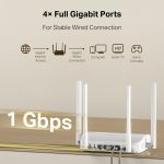 Mercusys MR25WBE BE3600 Dual Band Wi-Fi 7 Router, White - Image 8