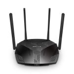 Mercusys MR80X AX3000 Dual-Band Wi-Fi 6 Router, Black