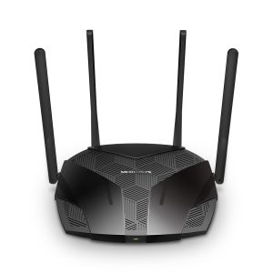 Mercusys MR80X AX3000 Dual-Band Wi-Fi 6 Router, Black