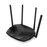 Mercusys MR80X AX3000 Dual-Band Wi-Fi 6 Router, Black - Image 2