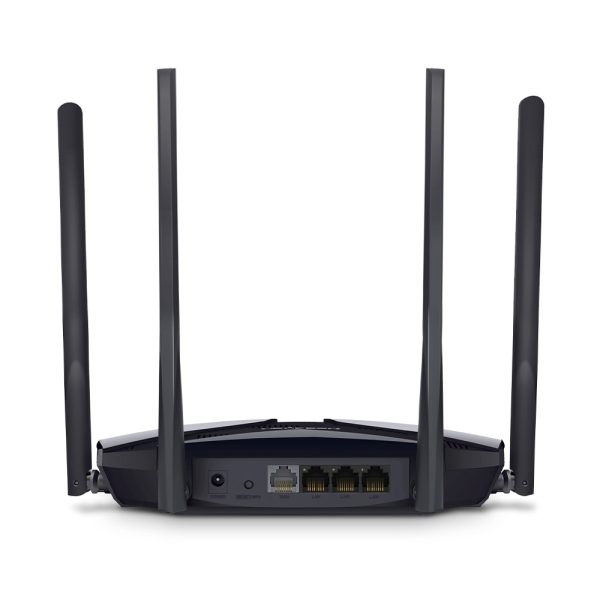 Mercusys MR80X AX3000 Dual-Band Wi-Fi 6 Router, Black - Image 3