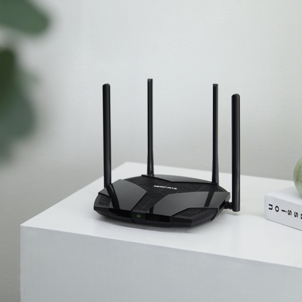 Mercusys MR80X AX3000 Dual-Band Wi-Fi 6 Router, Black - Image 8