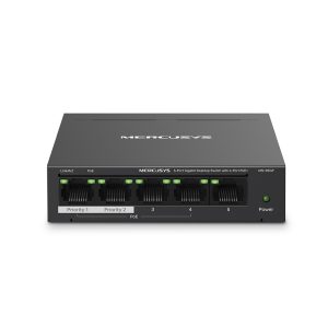 Mercusys MS105GP 5-Port Gigabit Desktop Switch with 4-Port PoE+, Black