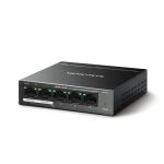 Mercusys MS105GP 5-Port Gigabit Desktop Switch with 4-Port PoE+, Black - Image 2