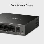 Mercusys MS105GS 5-Port Gigabit Desktop Switch, Black - Image 4