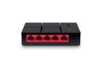 Mercusys MS105G 5-Port 10/100/1,000 Mbps Desktop Switch, Black - Image 4