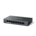 Mercusys MS108GP 8-Port Gigabit Desktop Switch with 7-Port PoE+, Black - Image 2