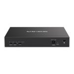 Mercusys MS110CMP 8-Port 10/100 Mbps + 2-Port Gigabit Desktop Switch with 8-Port PoE+, Black - Image 3