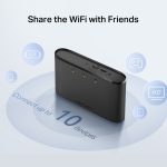 Mercusys MT110 4G LTE Mobile Wi-Fi, Black - Image 7
