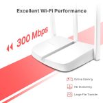 Mercusys MW306R 300 Mbps Multi-Mode Wireless N Router, White - Image 4