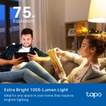 TP-Link TAPO L535E Smart WiFi Light Bulb, 1100 Lumen, Multicolor - Image 9