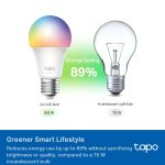 TP-Link TAPO L535E Smart WiFi Light Bulb, 1100 Lumen, Multicolor - Image 4