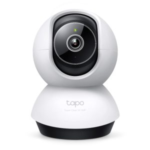 TP-Link Tapo TC74 Pan/Tilt AI Home Security Wi-Fi Camera, White