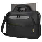 Targus CityGear 14-15.6" Topload Laptop Case - Black, TCG460GL - Image 4