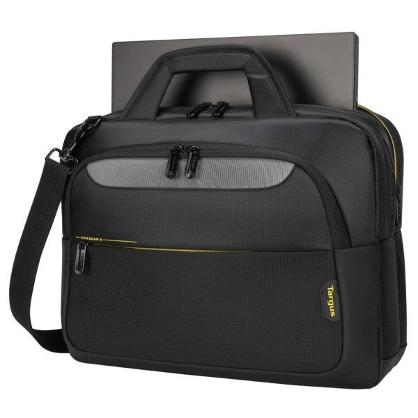 Targus CityGear 14-15.6" Topload Laptop Case - Black, TCG460GL - Image 4