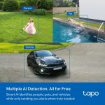 TP-Link Tapo C425 KIT Solar-Powered Security Camera Kit, White - Image 9