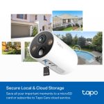 Tp-Link Tapo TC85 KIT, Solar-Powered Security Camera Kit, White - Image 5
