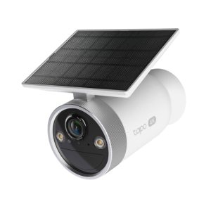 TP-Link Tapo C465 Battery-Powered Security Camera with Built-In Solar Panel, White