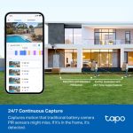 TP-Link Tapo C465 Battery-Powered Security Camera with Built-In Solar Panel, White - Image 10
