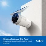 TP-Link Tapo C465 Battery-Powered Security Camera with Built-In Solar Panel, White - Image 7