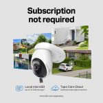 TP-Link Tapo C660 KIT Solar-Powered Pan/Tilt Security Camera Kit, White - Image 5