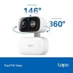 TP-Link Tapo C206 Indoor/Outdoor Home Security Wi-Fi Camera, White - Image 12