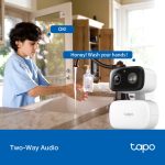 TP-Link Tapo C206 Indoor/Outdoor Home Security Wi-Fi Camera, White - Image 6