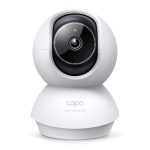 TP-Link Tapo C230 Pan/Tilt AI Home Security Wi-Fi Camera, White