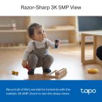 TP-Link Tapo C230 Pan/Tilt AI Home Security Wi-Fi Camera, White - Image 9