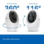 TP-Link Tapo C260 Pan/Tilt AI Home Security Wi-Fi Camera, White - Image 4