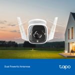 TP-Link Tapo C320WS 2K Outdoor Security Wi-Fi Camera, White - Image 8