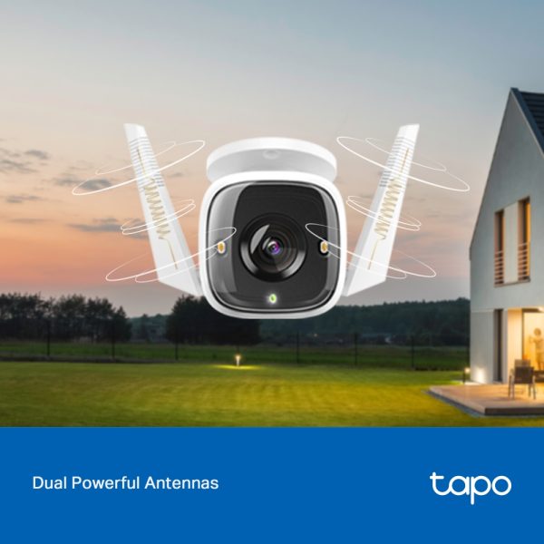 TP-Link Tapo C320WS 2K Outdoor Security Wi-Fi Camera, White - Image 8