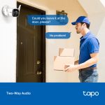 TP-Link Tapo C320WS 2K Outdoor Security Wi-Fi Camera, White - Image 9