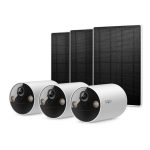 TP-Link Tapo TC82 KIT Solar-Powered Security Camera Kit, White